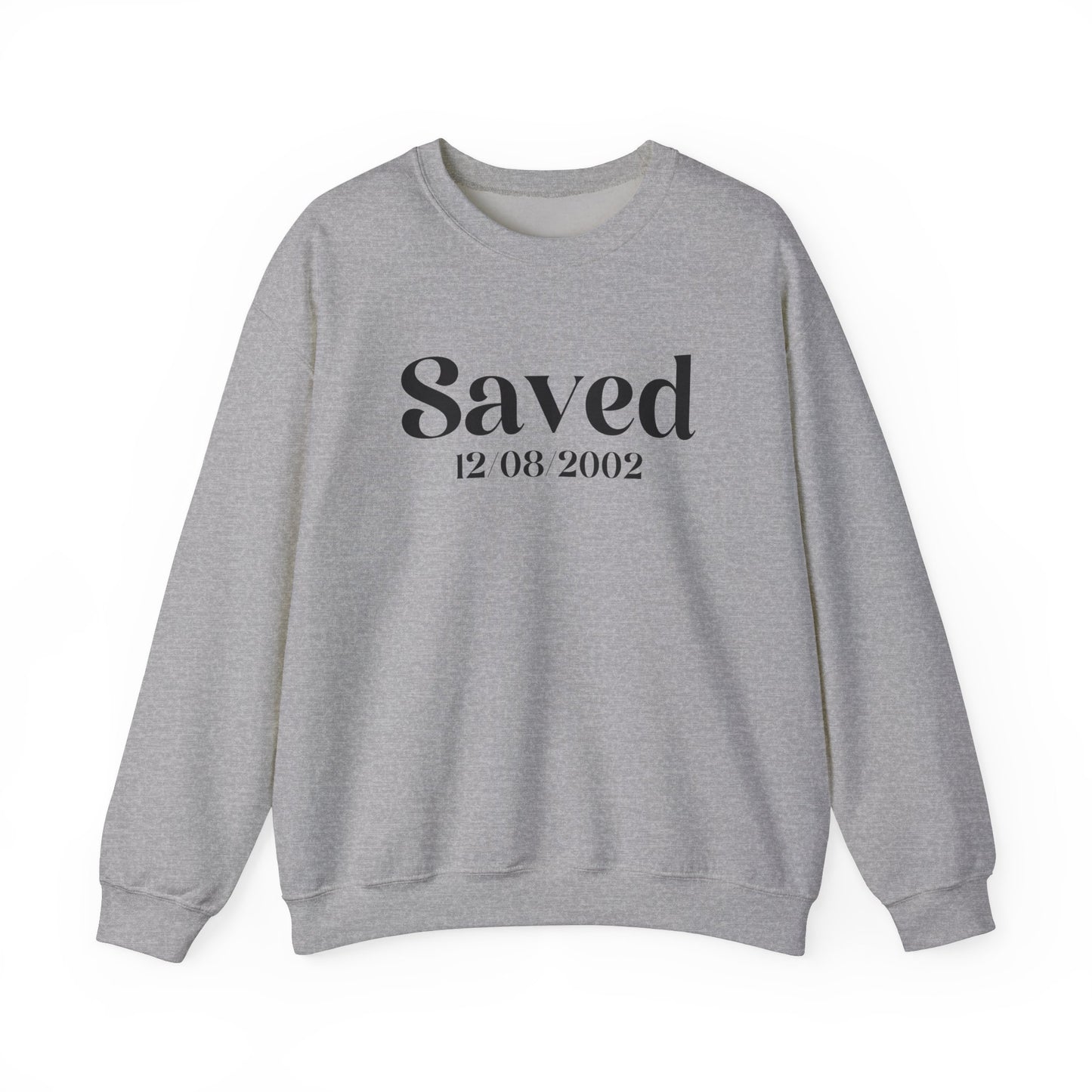 Personalized Saved Sweatshirt IV.IX.MMXXI