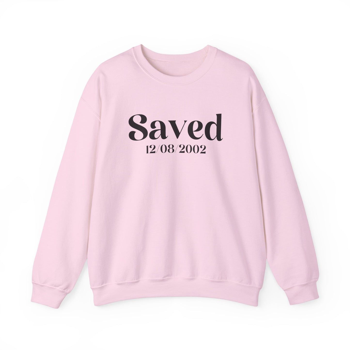 Personalized Saved Sweatshirt IV.IX.MMXXI