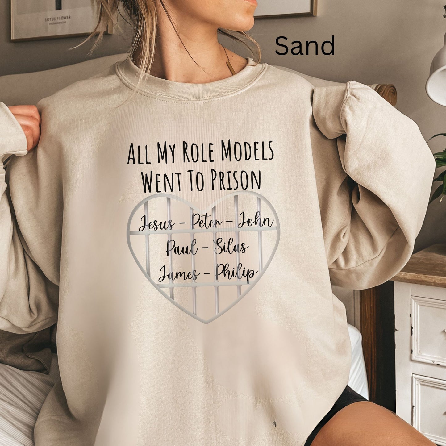 All My Role Models Went To Prison Sweatshirt