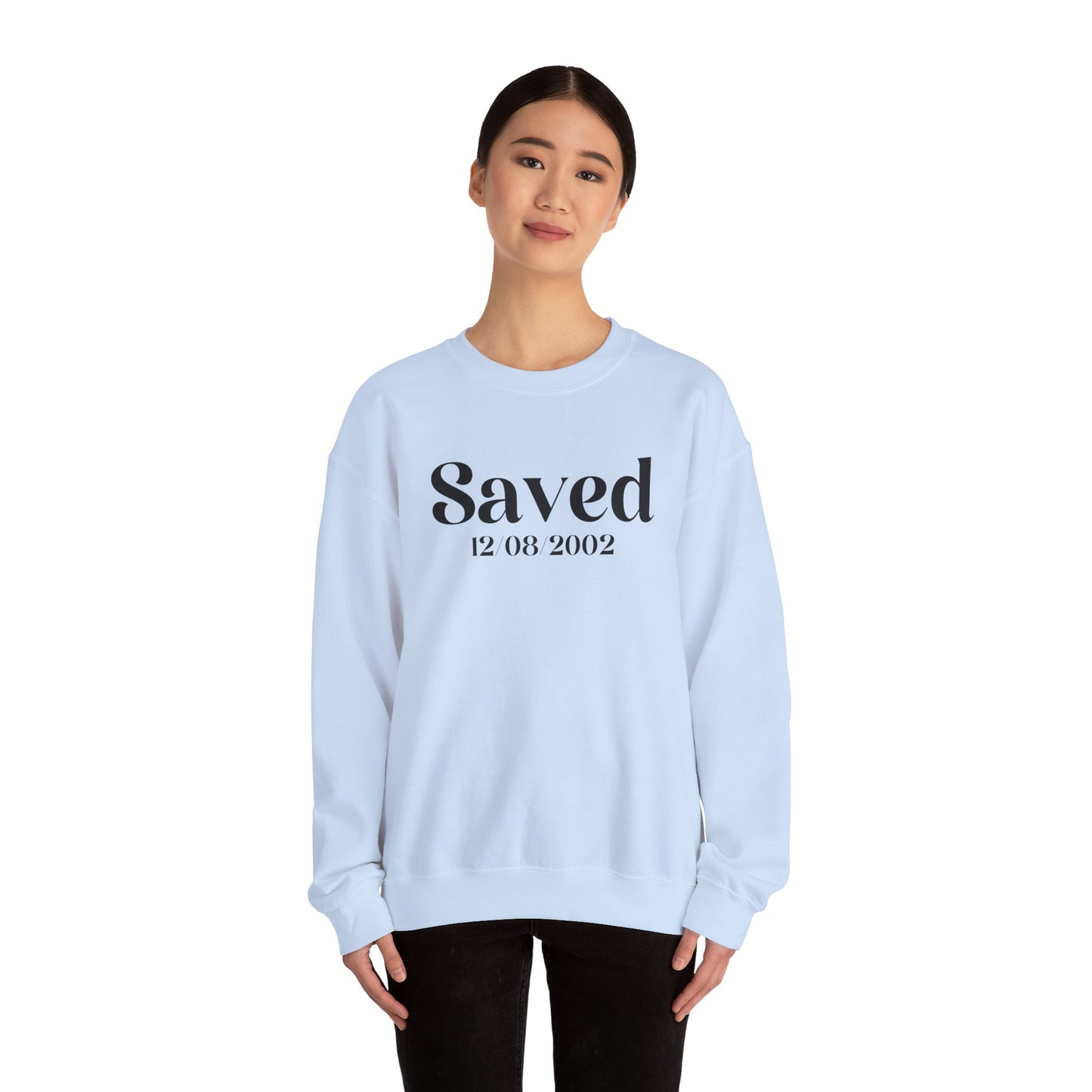 Personalized Saved Sweatshirt IV.IX.MMXXI